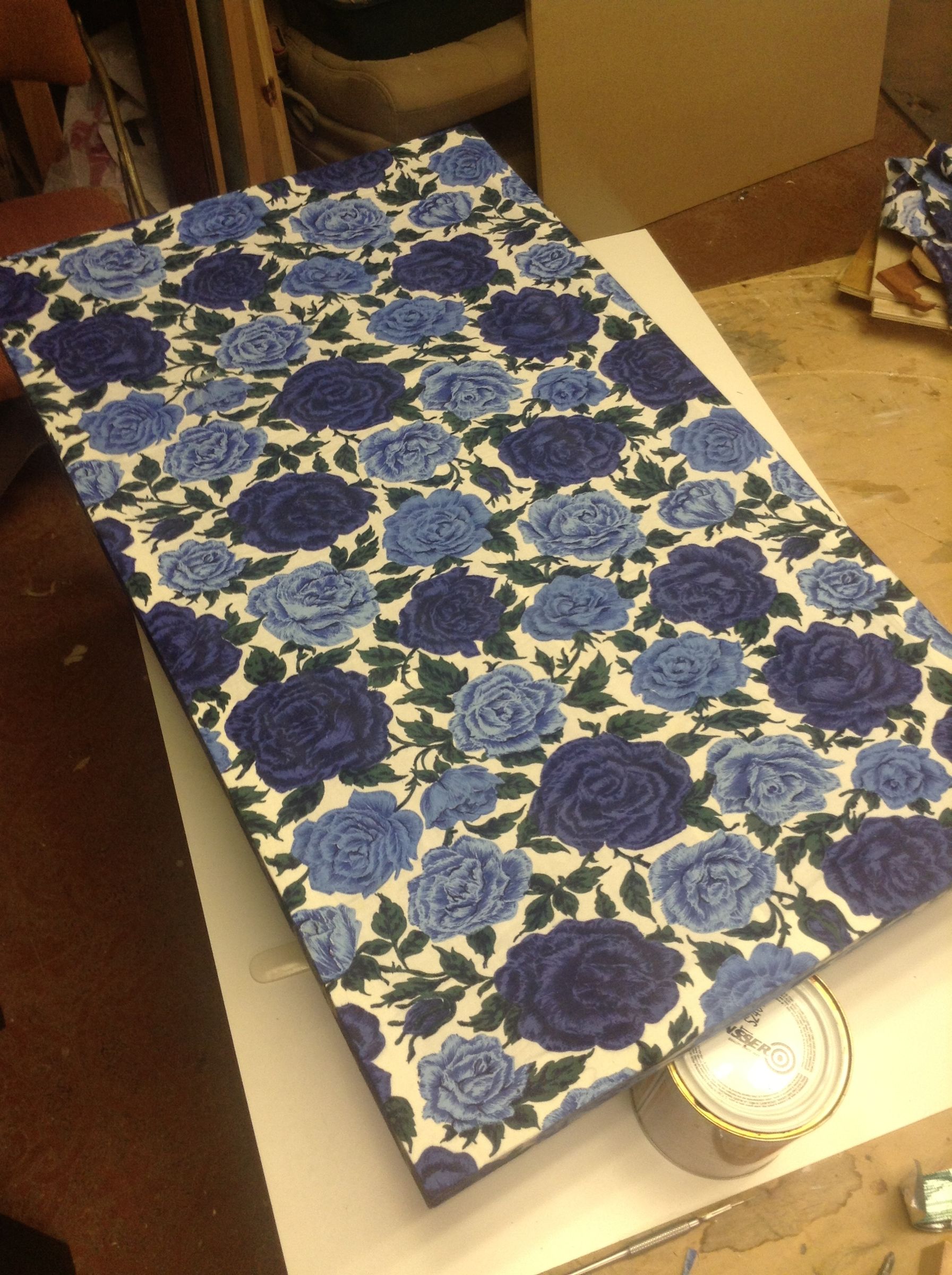 Fabric Covered Window Frame Thread Rack : 9 Steps (with Pictures ...