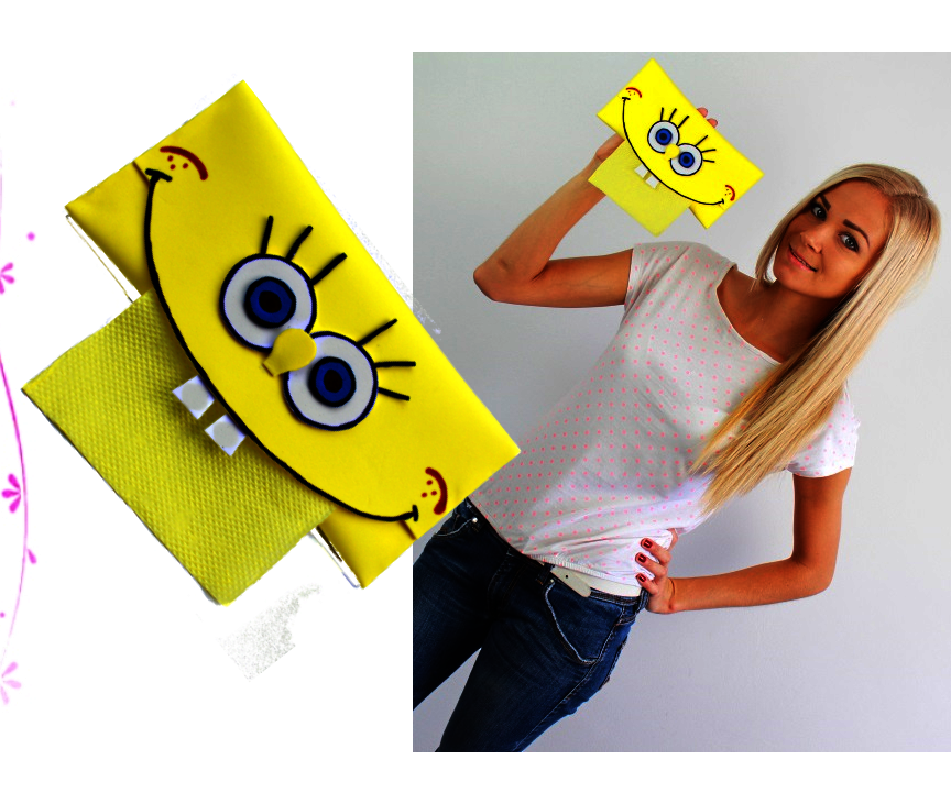 How to Make Foam Crafts / SpongeBob SquarePants Tissue Holder Tutorial for Kids