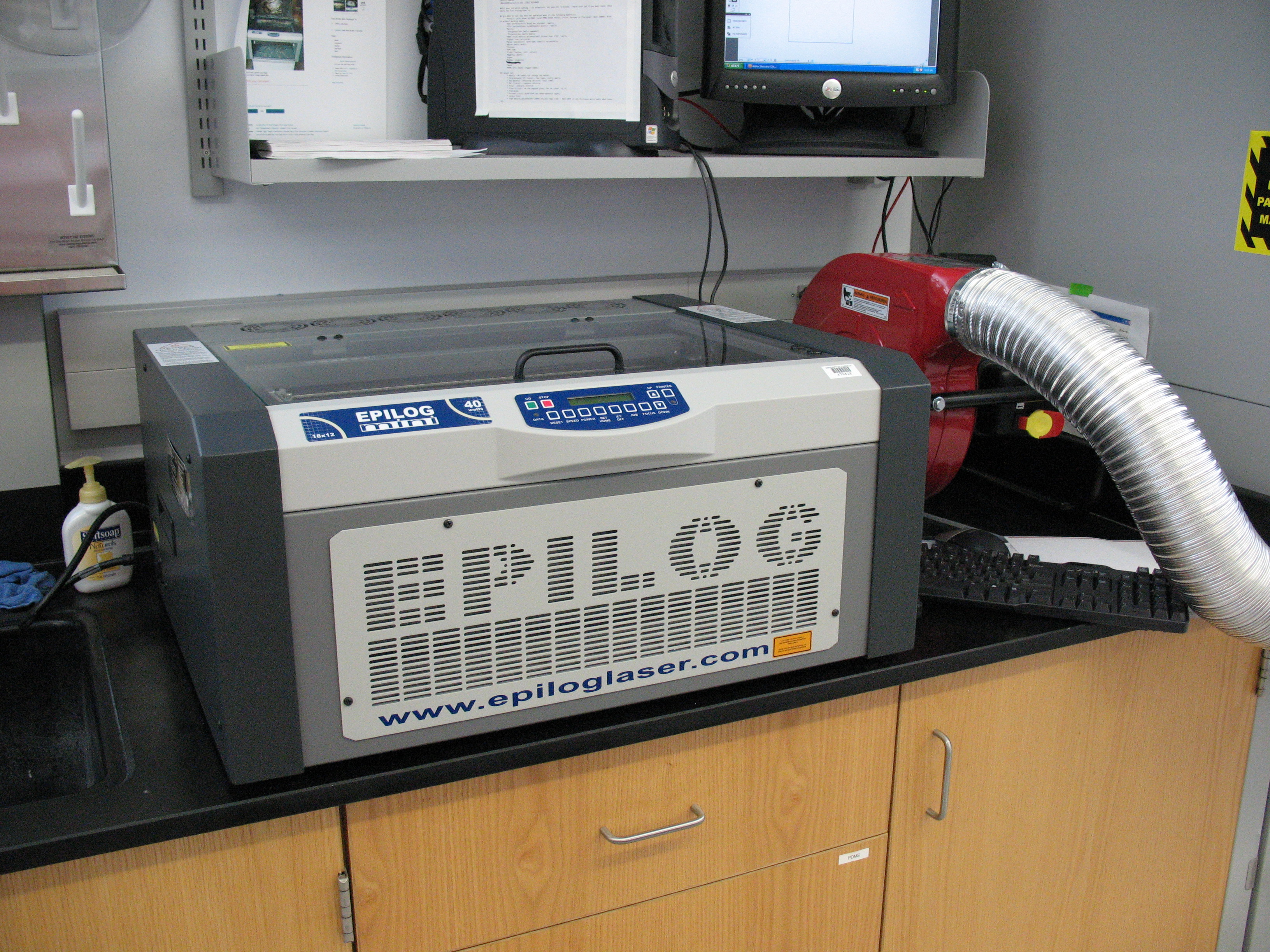 Operating the Epilog Laser Cutter