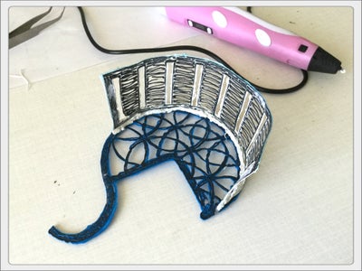 Glue All the Parts With the 3D Pen.