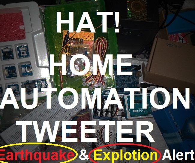 Sensor Based Disaster Monitoring Via Twitter Alerts! 