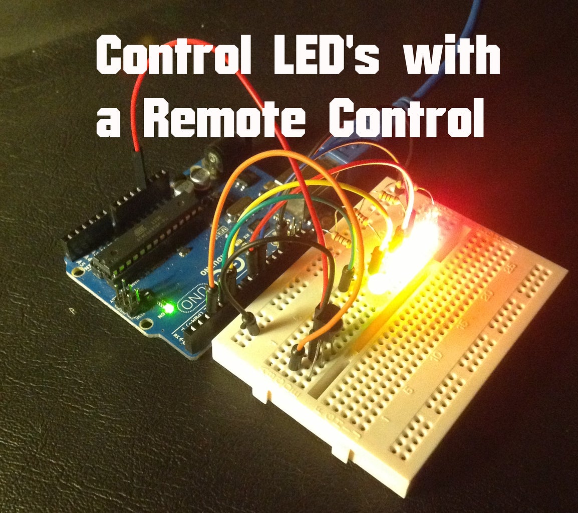 Arduino - Control LEDs With a Remote Control