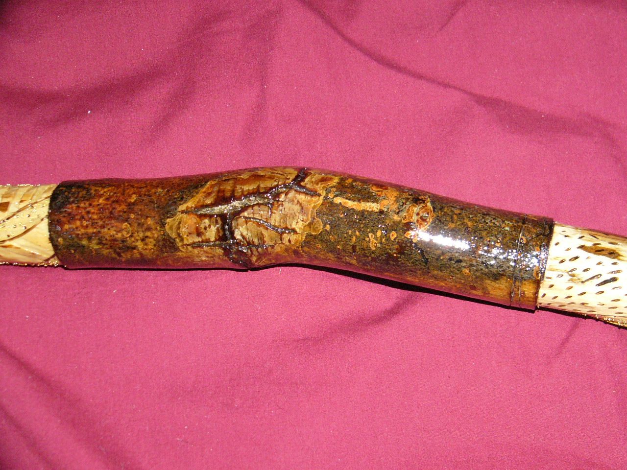 Various Hand -carved Canes, Walking Sticks, and Staffs