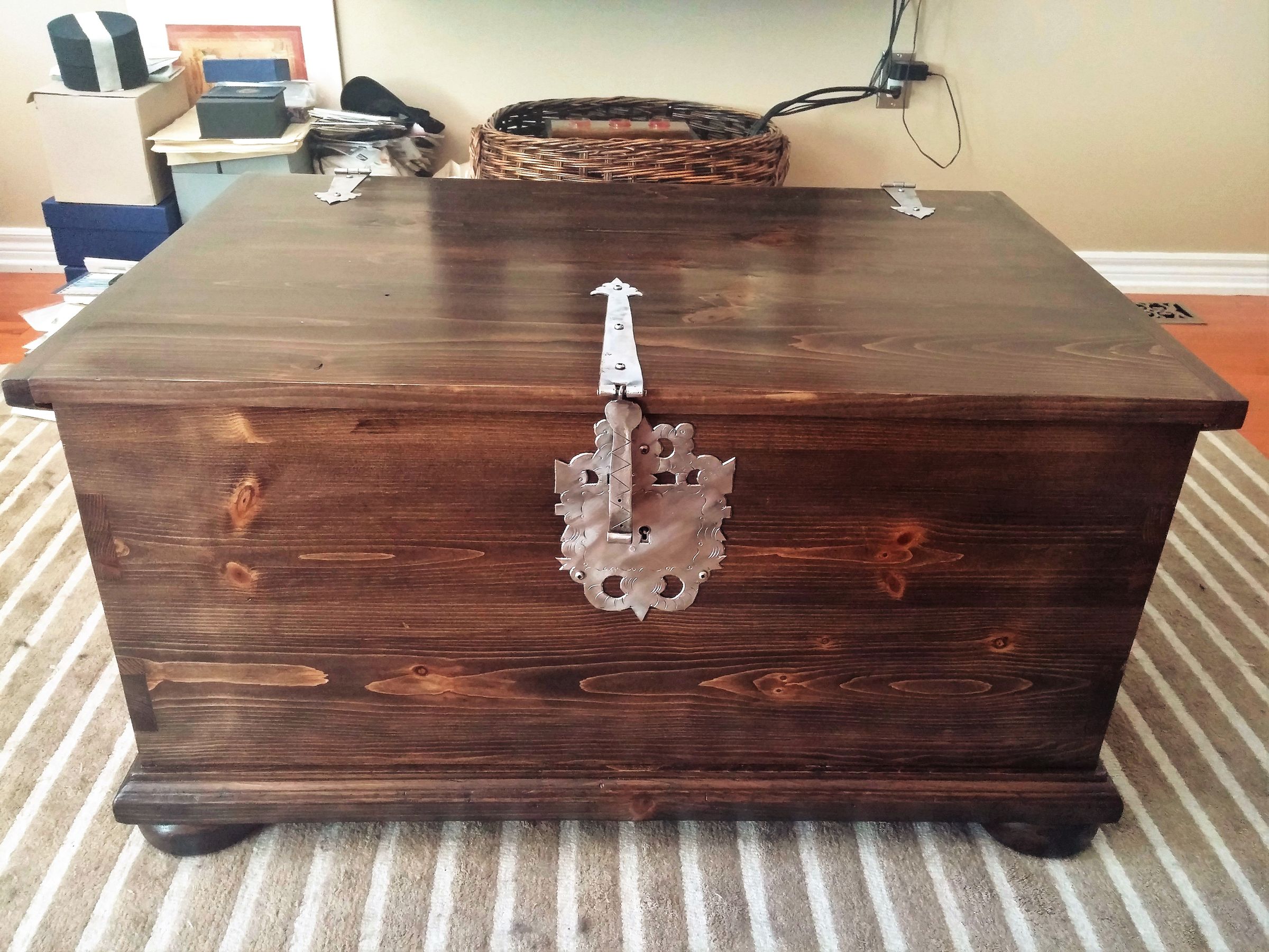 Breathing New Life Into a Tired Old Toy Chest (And How to Refinish Wood