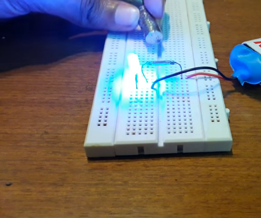 How to Use a "Reed Switch"? DIY:- "Magnetic Switch" on Breadboard 