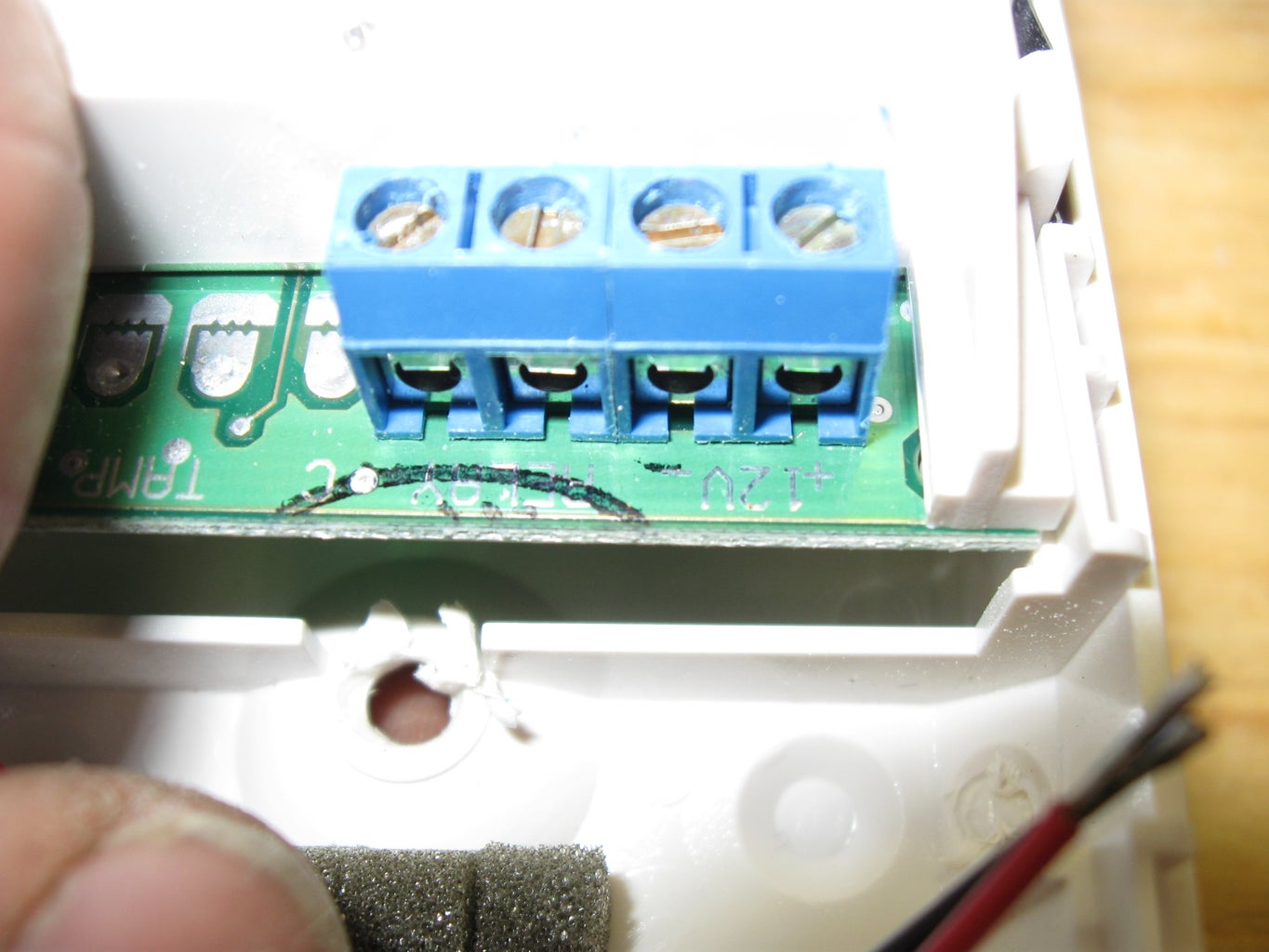 Hacking a PIR Motion Sensor for Use As a Triggering Device. : 5 Steps ... Circuit Diagram