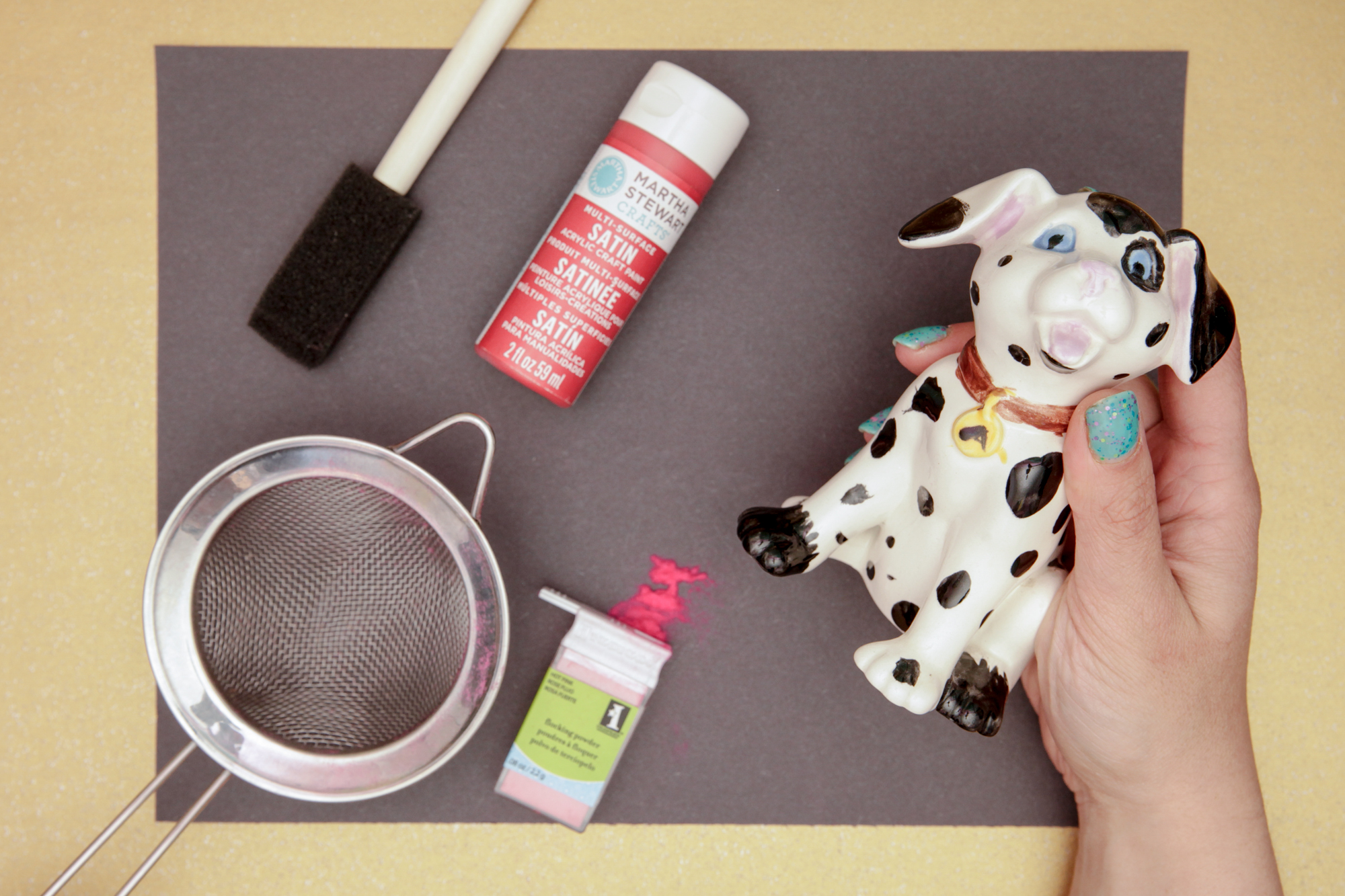 Flock a Figurine With Spray Adhesive (with Pictures) Instructables