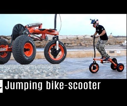 Make It Extreme's Jumping Bike-scooter