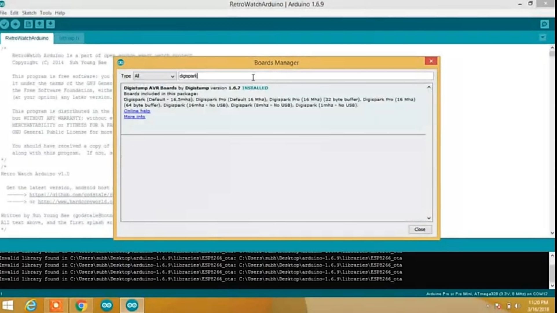 Getting Started With Digispark Attiny85 Using Arduino IDE : 4 Steps ...