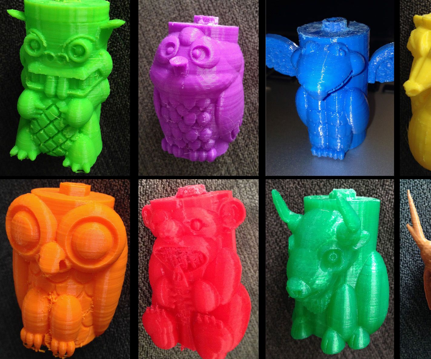 3D Critters Totem Pole 