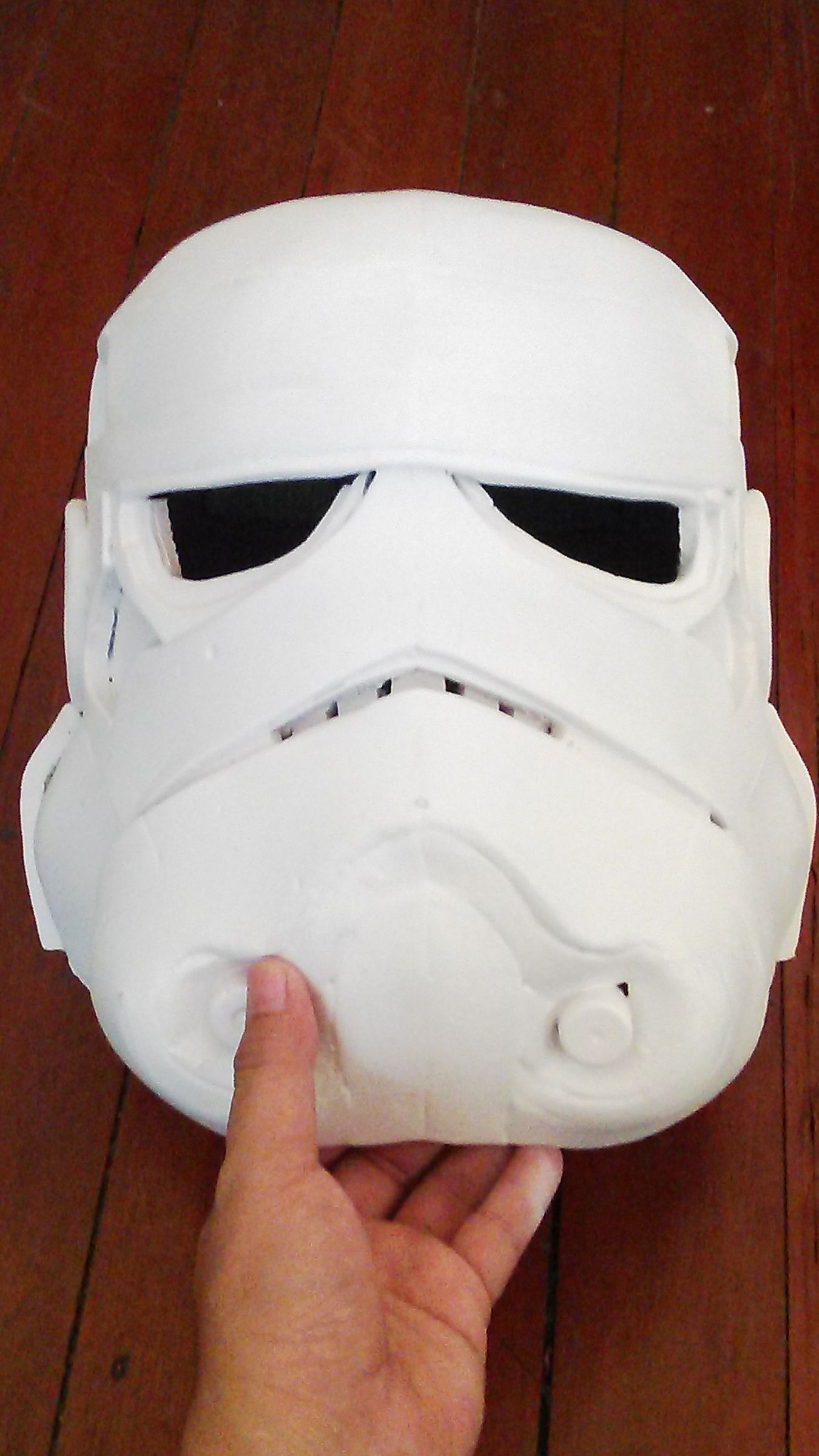 Starwars Stormtrooper Helmet Using Eva Foam 6 Steps (with Pictures