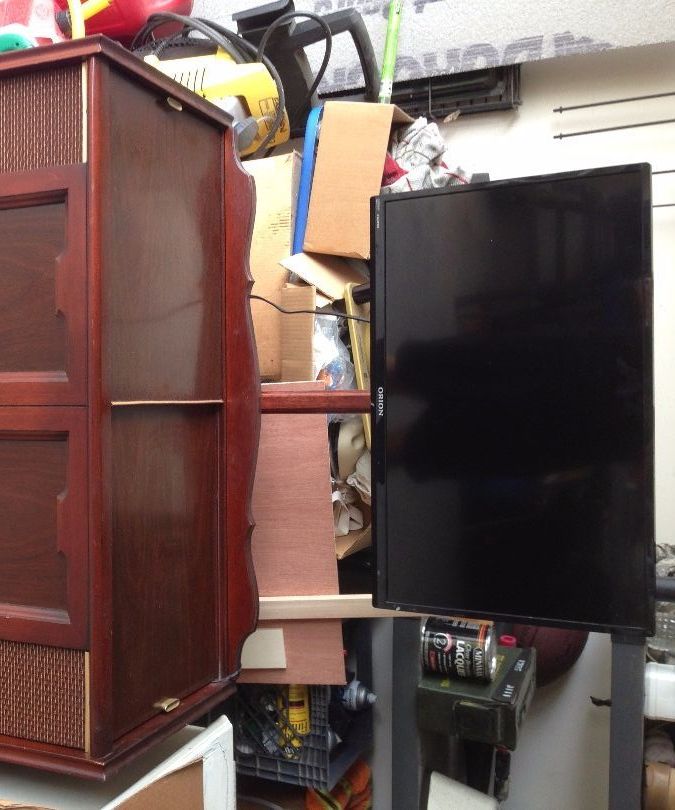 Record player console resto-mod