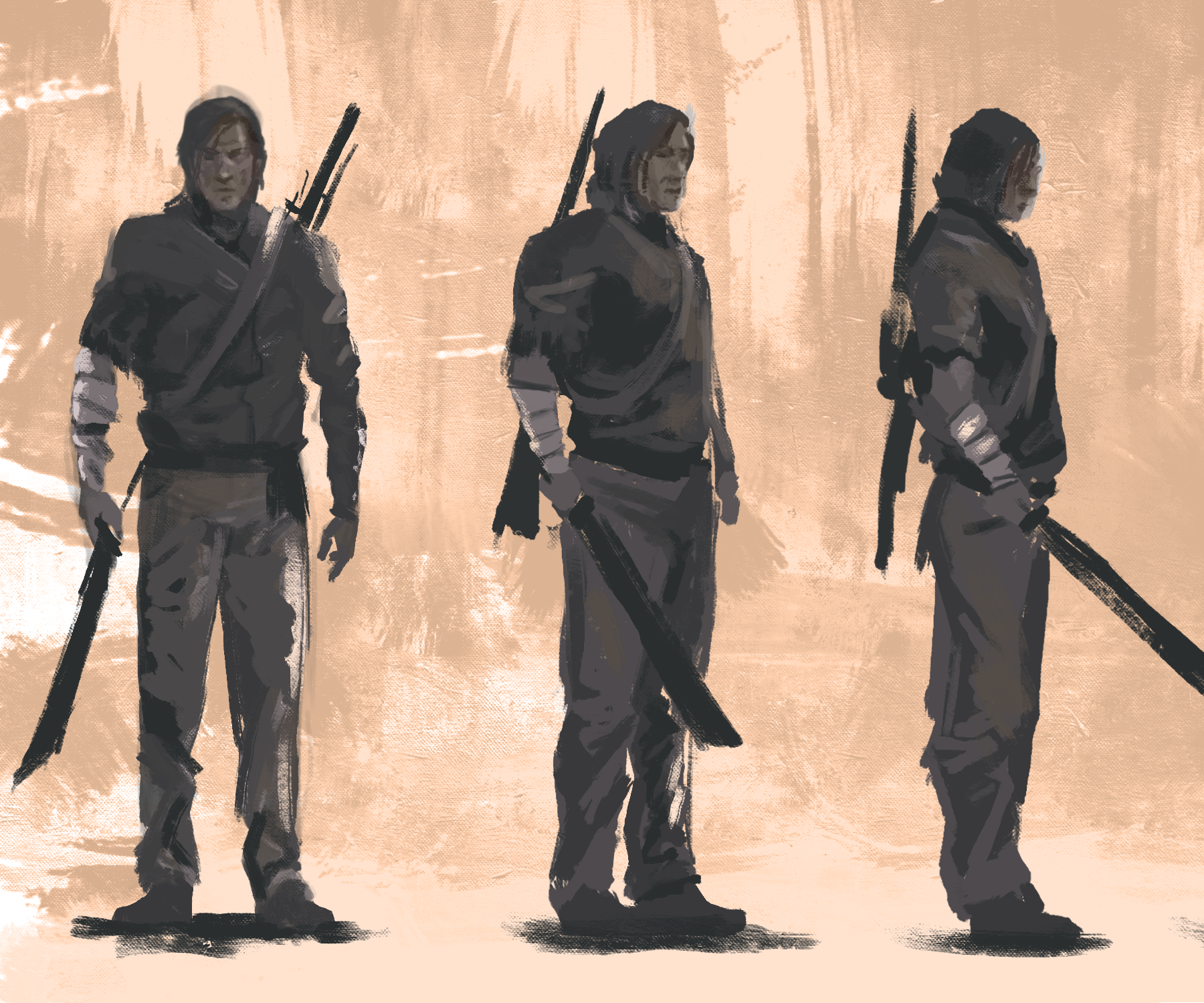 Randomly Generated Concept Character Designs