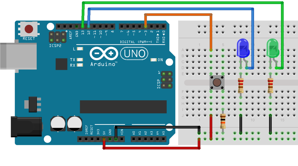 Programmable Double Button Arduino - Dual Function Button - Long Press/Short Press (Without Delay ...