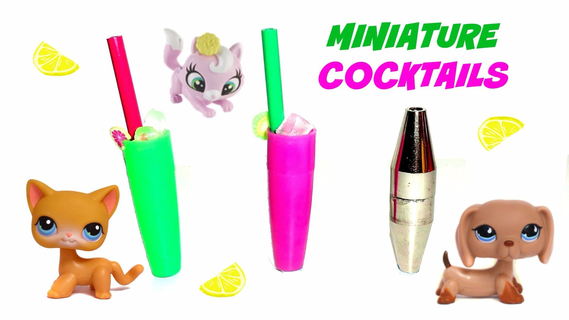 Miniature Doll Drinks Cocktails / Mocktails Instructables