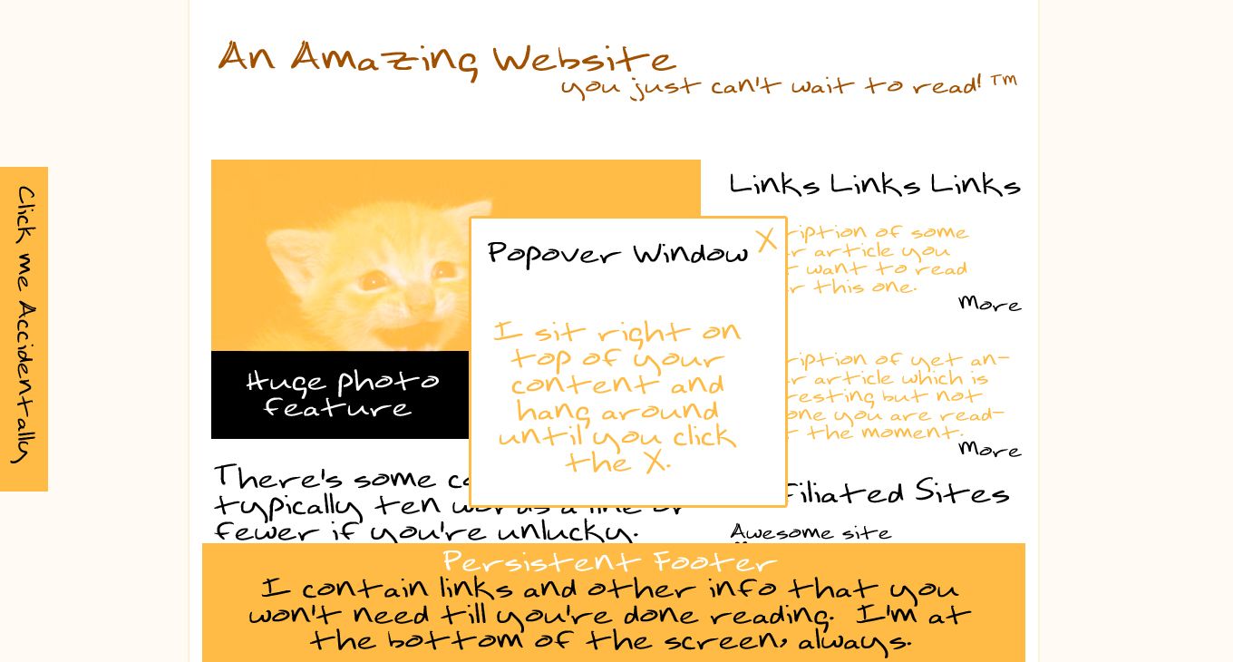 Vanish Pesky Web Elements Using Google Chrome