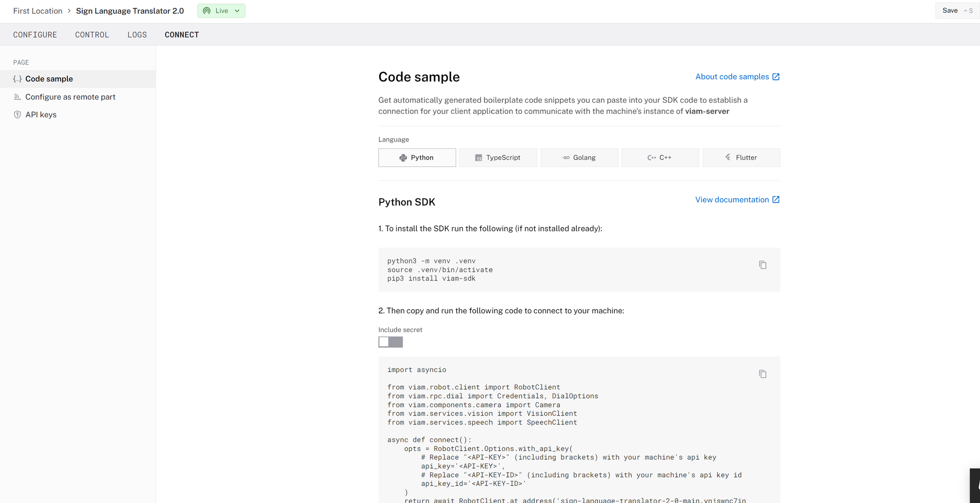 Sign Language Translator Spectacle : 12 Steps (with Pictures ...