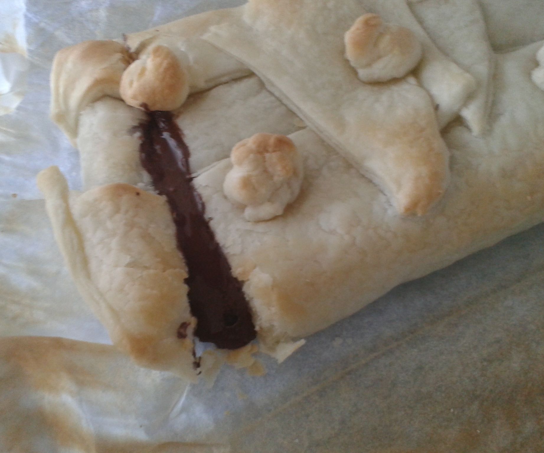 Gâteau Pâte Feuilleter Et Chocolat