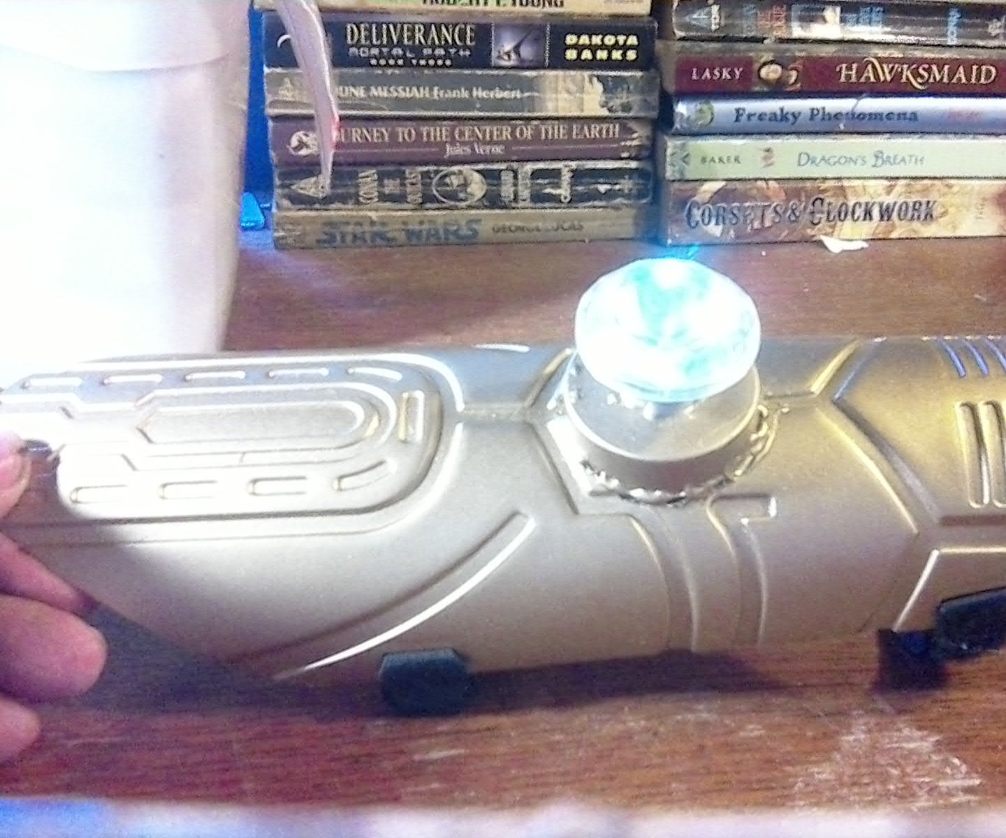 Pair of Steampunk-like Gauntlets From Dollar Tree Halloween Accessories.