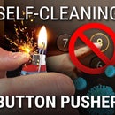 Self-Cleaning Button Pusher Lighter Mod