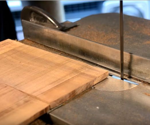 A Band Saw Fence from Angle Iron (steel)