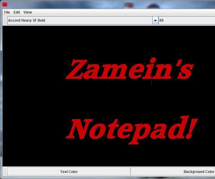 ZAMEIN’S NOTEPAD