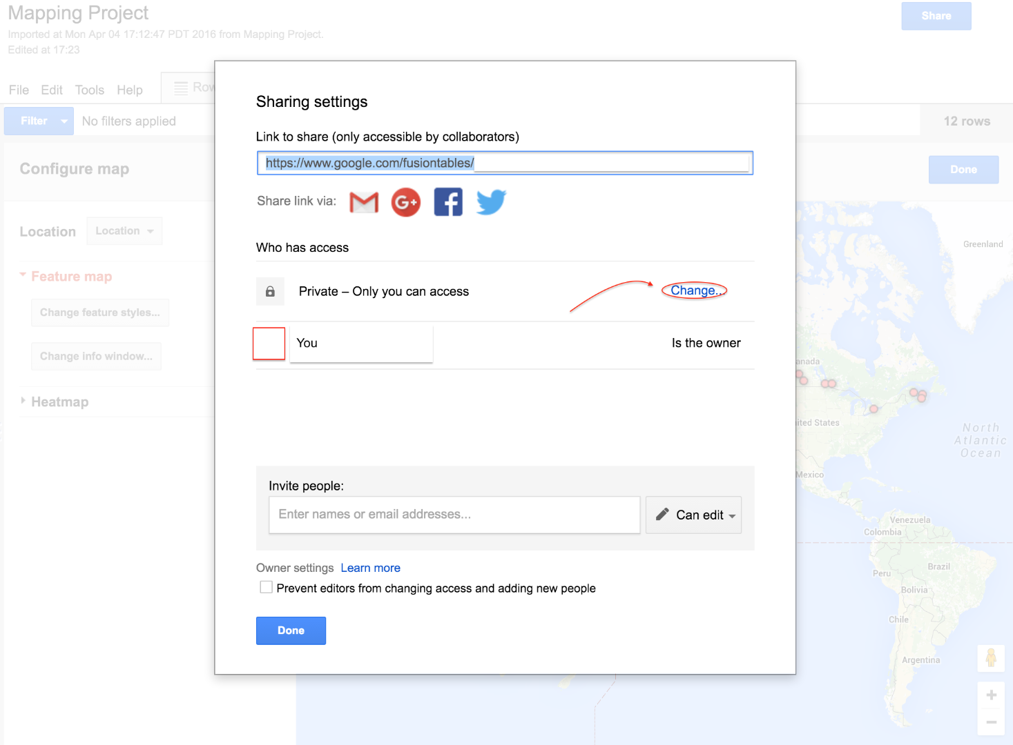 Create a Clickable Google Map to Share Geographic Information and ...