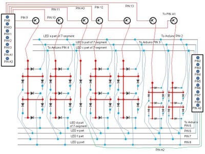 Wiring and Soldering 7-segment Display