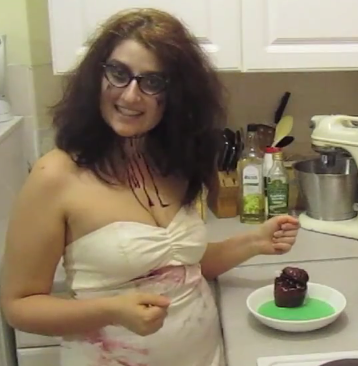 Snow White's Poisoned Apple (with Green Custard!)