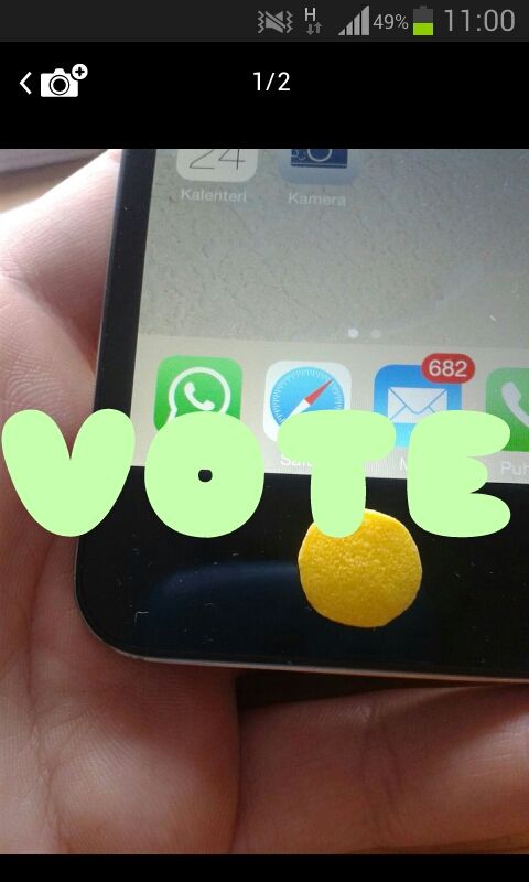 Repair IPhone Home Button With Earplug.