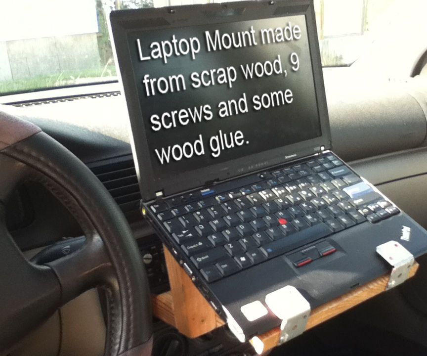 Inexpensive and Strong Laptop Mount