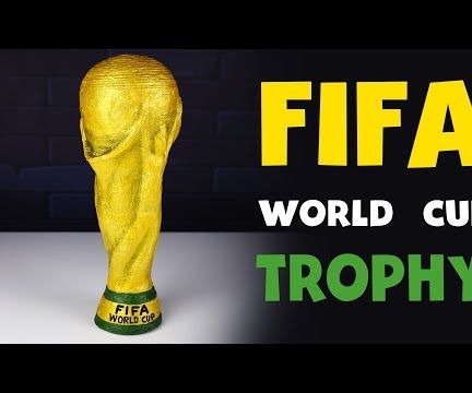 How to Make FIFA WORLD Cup Trophy 2018 From Cardboard DIY at HOME
