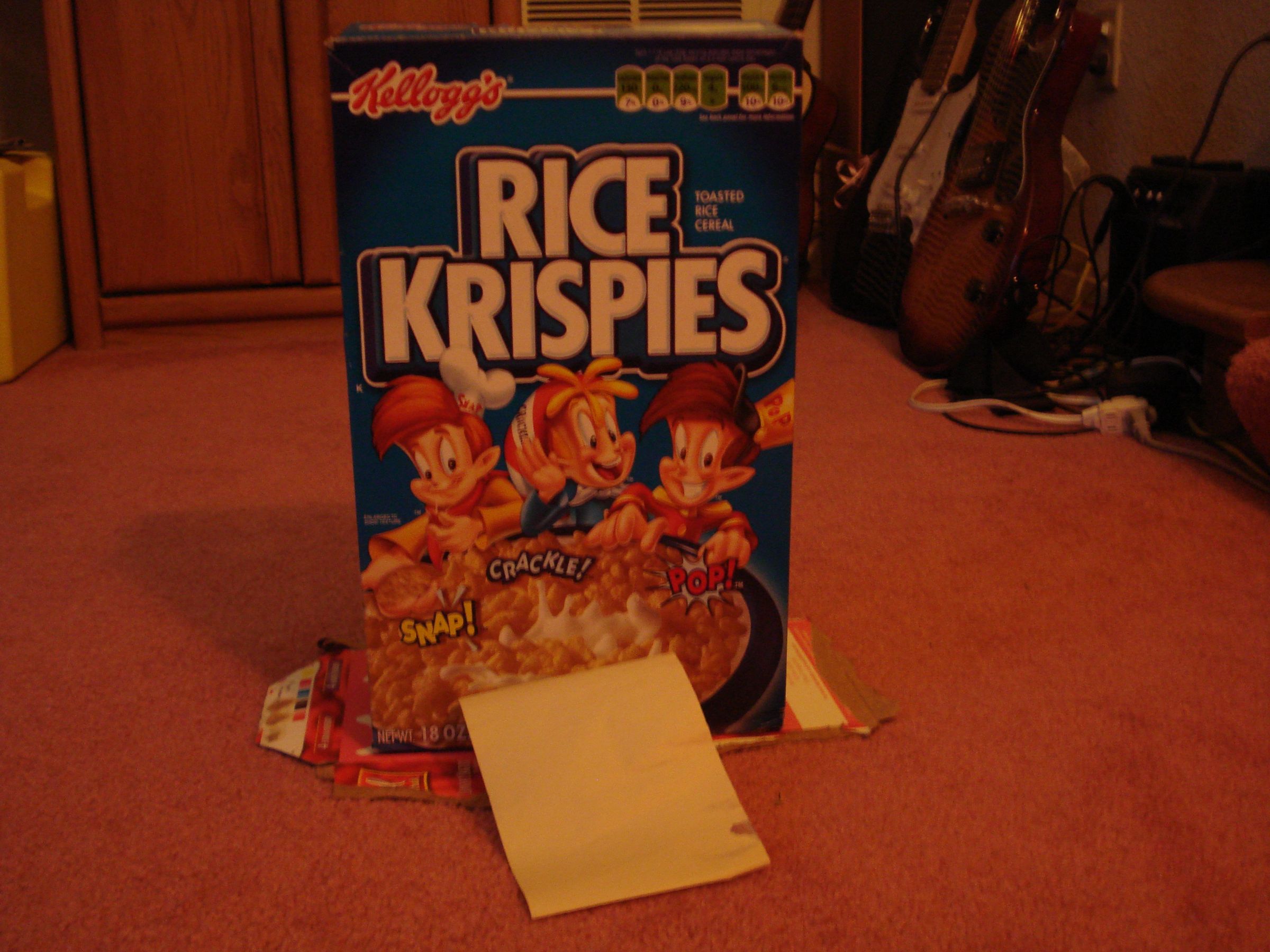 A Manual Projectile Dropper (Made From a Cereal Box)
