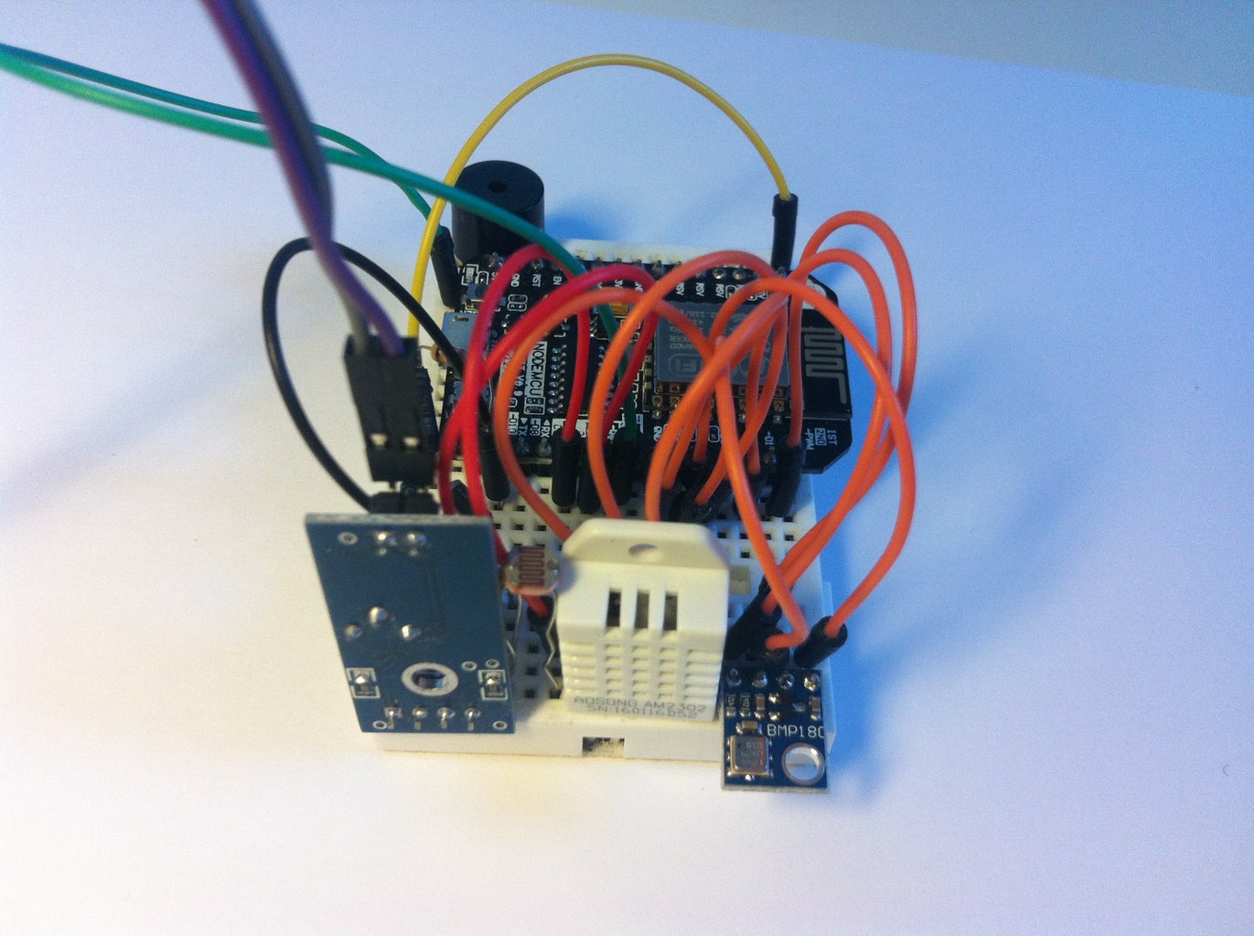 Easy IoT Weather Station With Multiple Sensors : 8 Steps (with Pictures ... Circuit Diagram