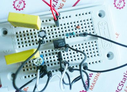 Connection of Capacitor 15 , 13