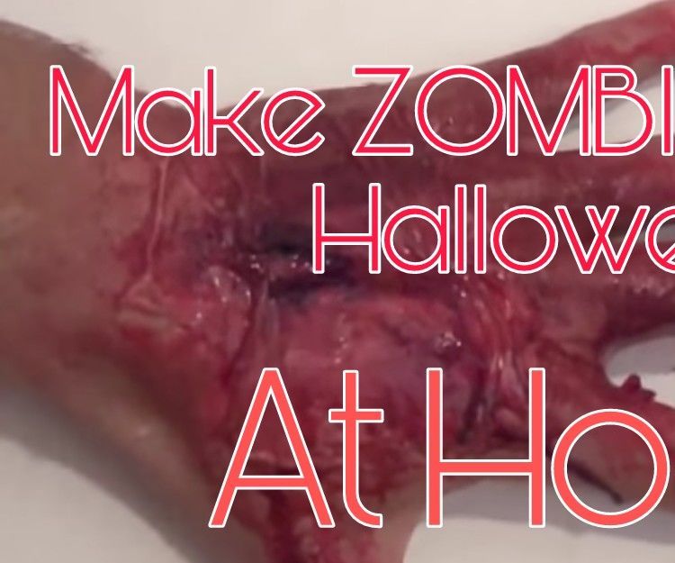 How to Make ZOMBIE HANDS for Halloween at Home