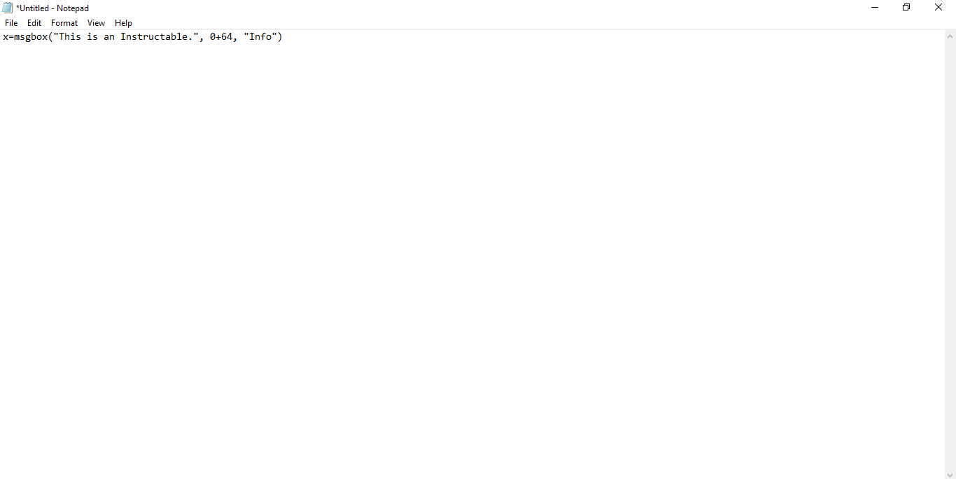 Fake Error Message : 8 Steps - Instructables