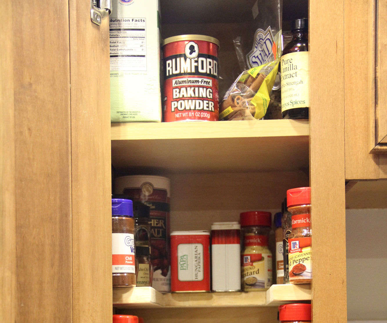 Spice Shelves From Scrap Wood
