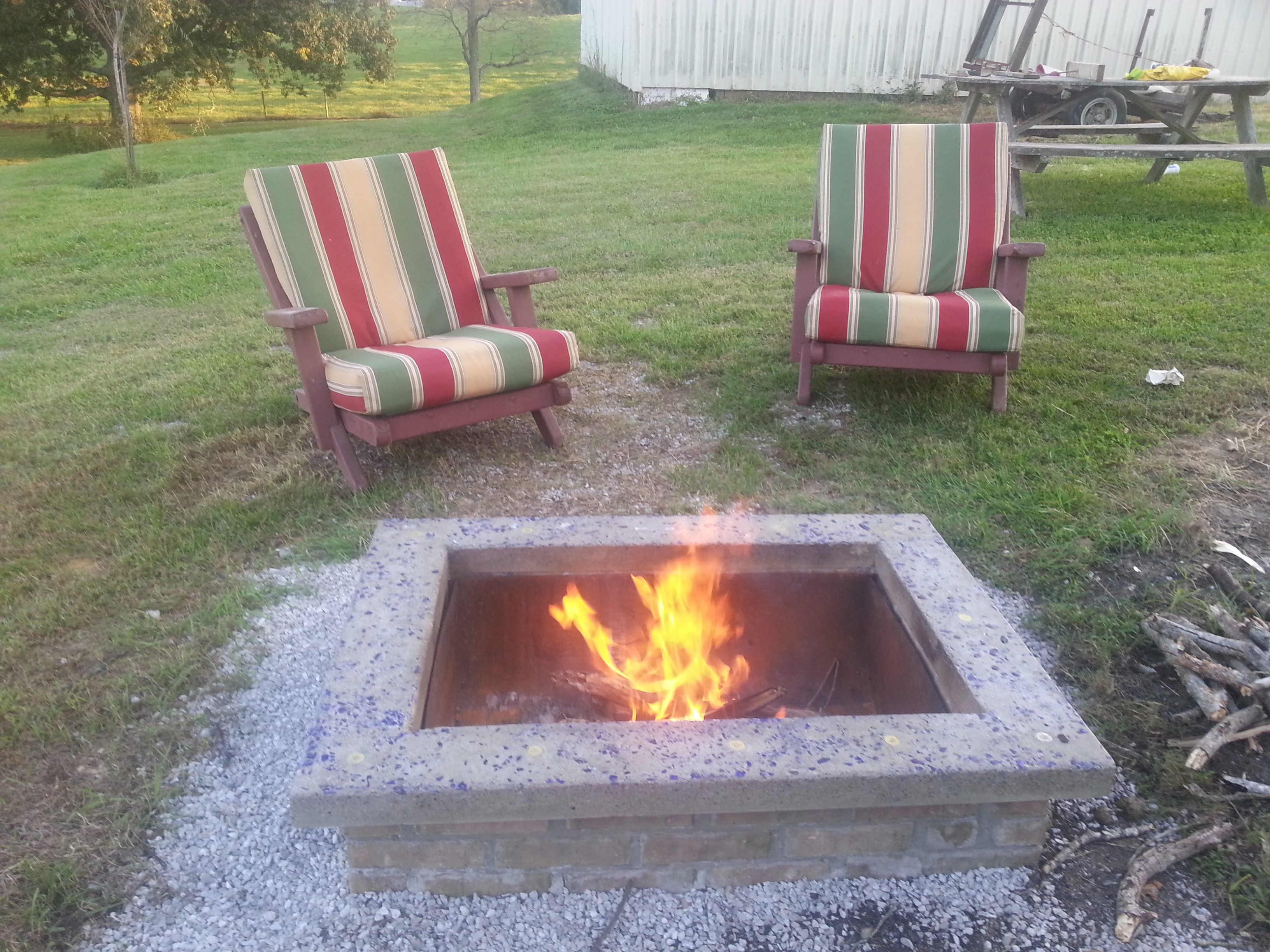 Build an Ultimate Outdoor FirePit Complete With Custom Cap Stone: the ManPit