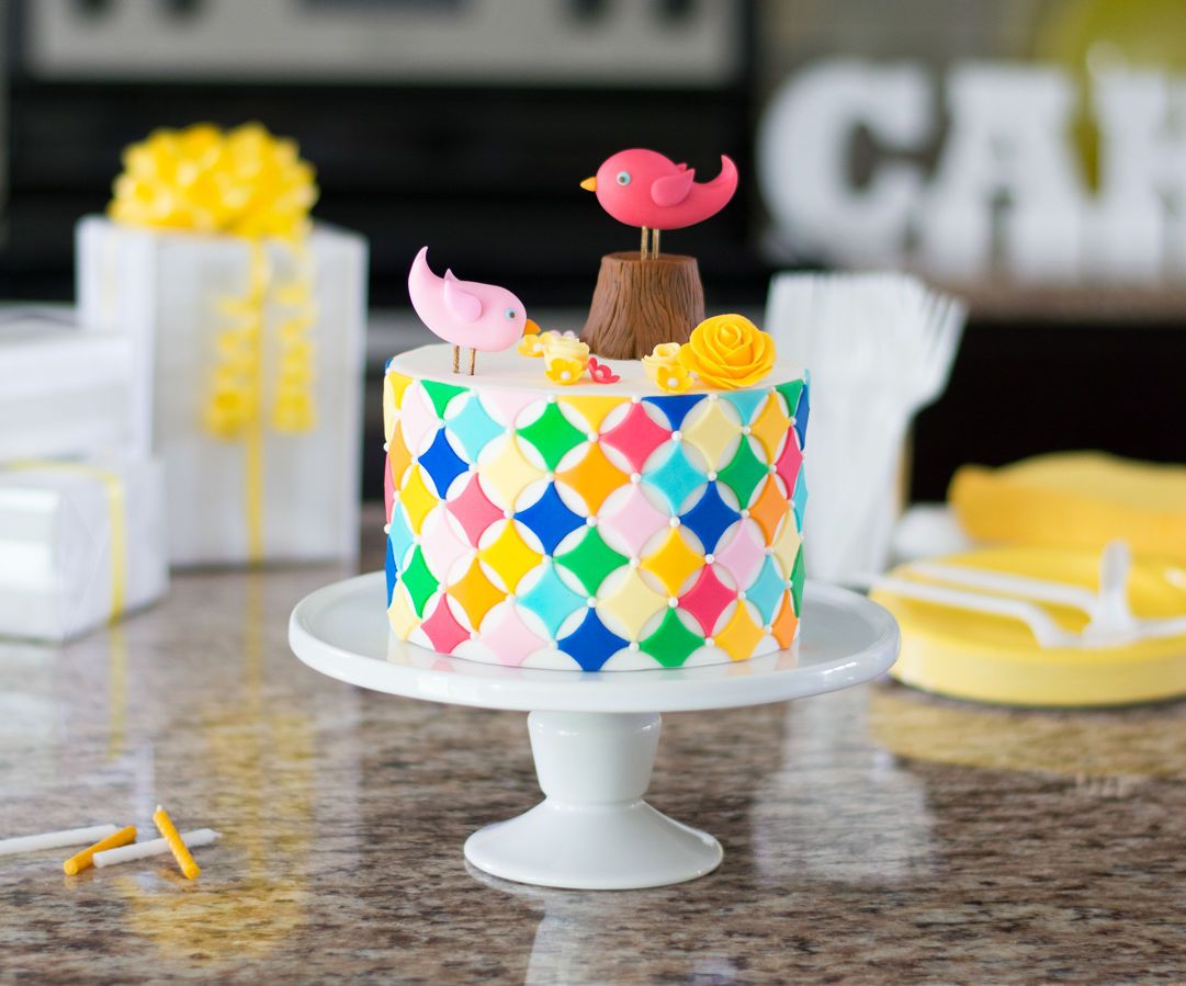 Decorated Party Cake