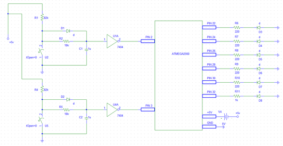 Arduino + Push Switch + Debouncing + Interrupts