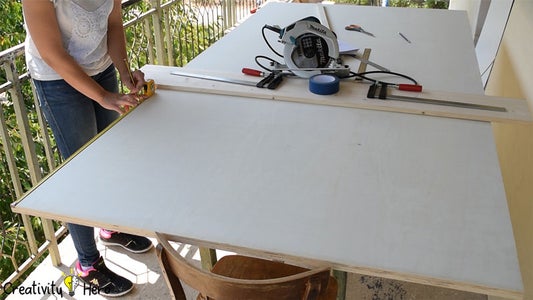 Measuring and Cutting.