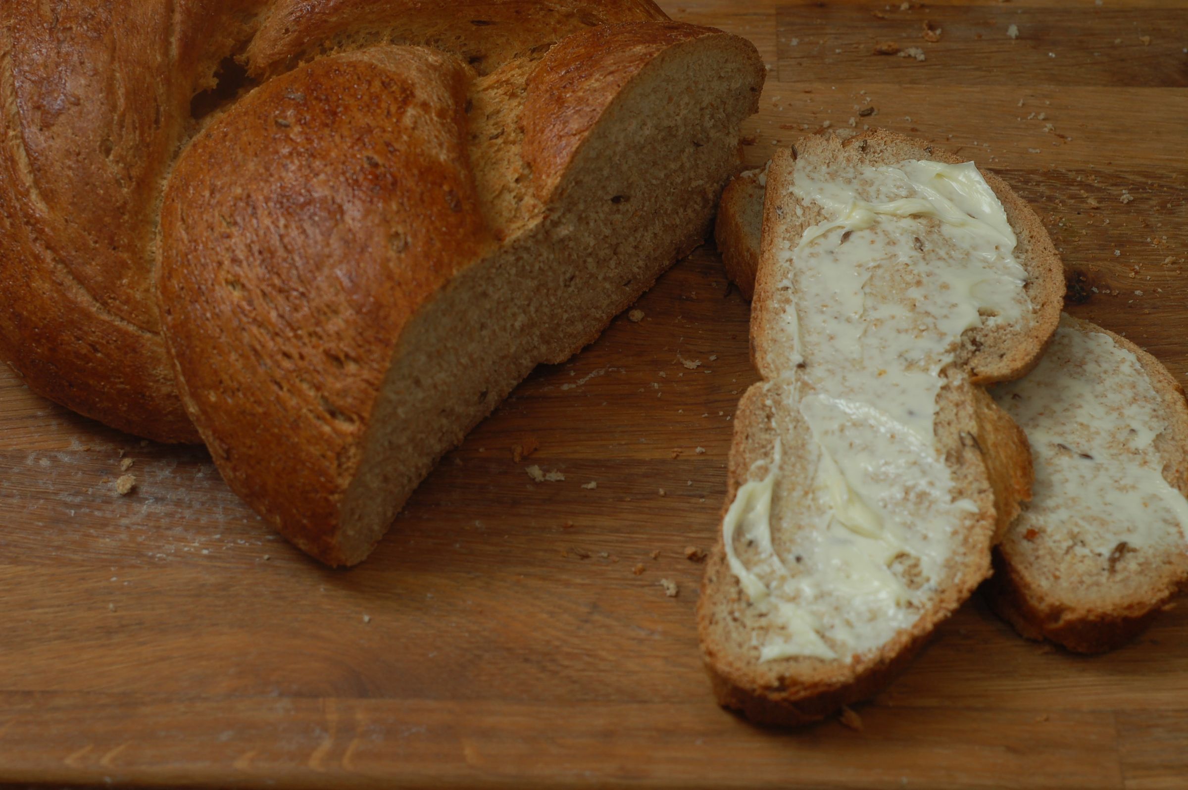 Easy Rye Bread With Caraway Seeds