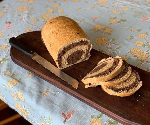 Spiral Rye Bread