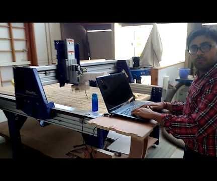 Make Laptop Stand for CNC Router Using CNC Router Machine