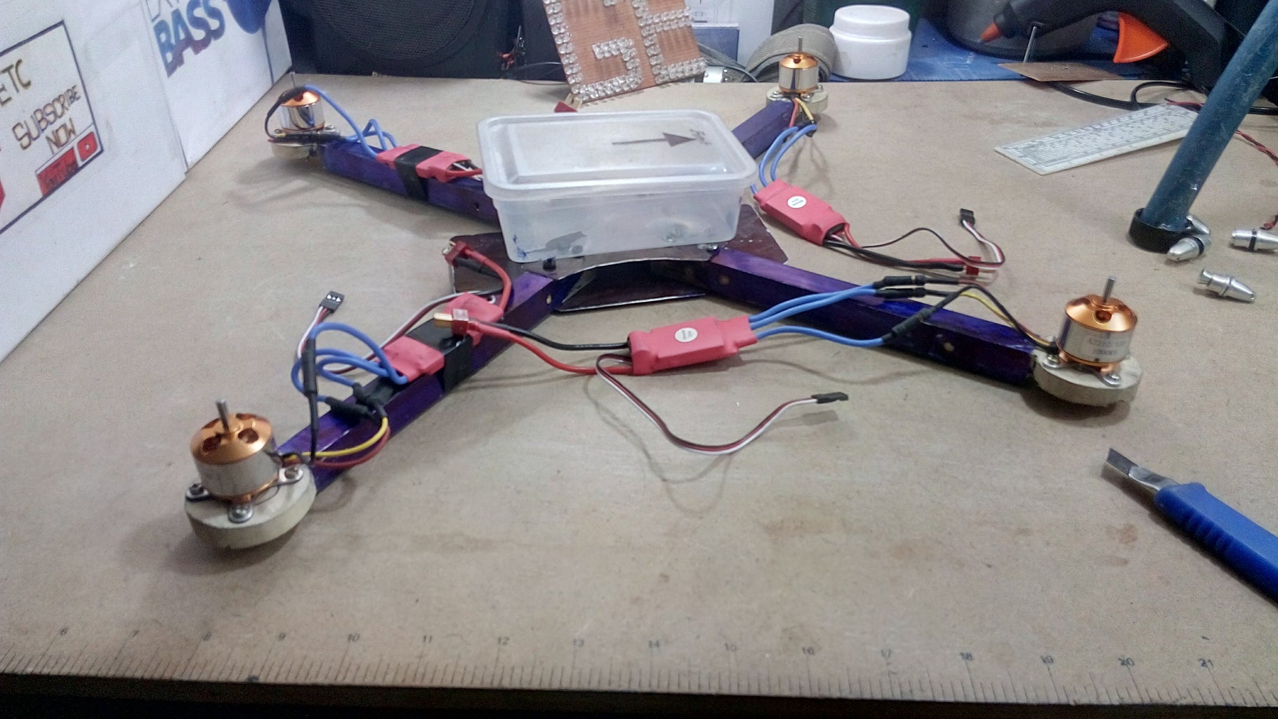 How to Make a Drone Using Arduino UNO | Make a Quadcopter Using ...