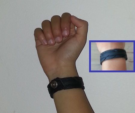 Bicycle Tyre Bracelet