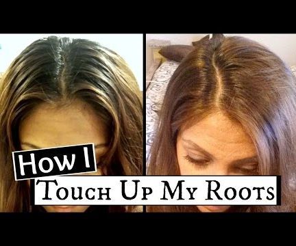 How to Touch Up Dark Roots at Home │Dye Your Hair Roots