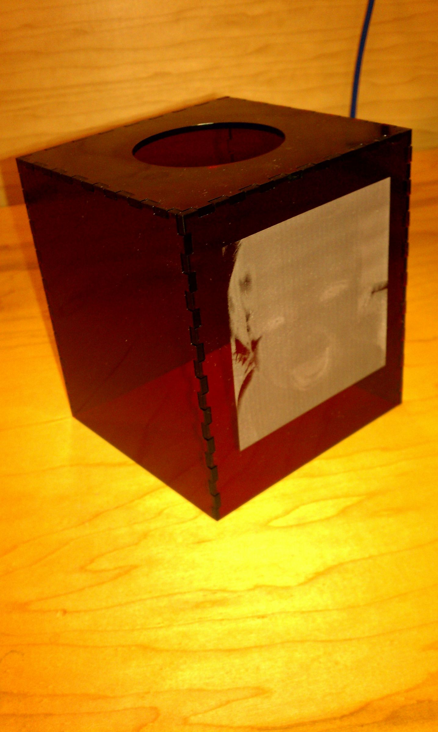 Kleenex Box Cover 3 Steps Instructables