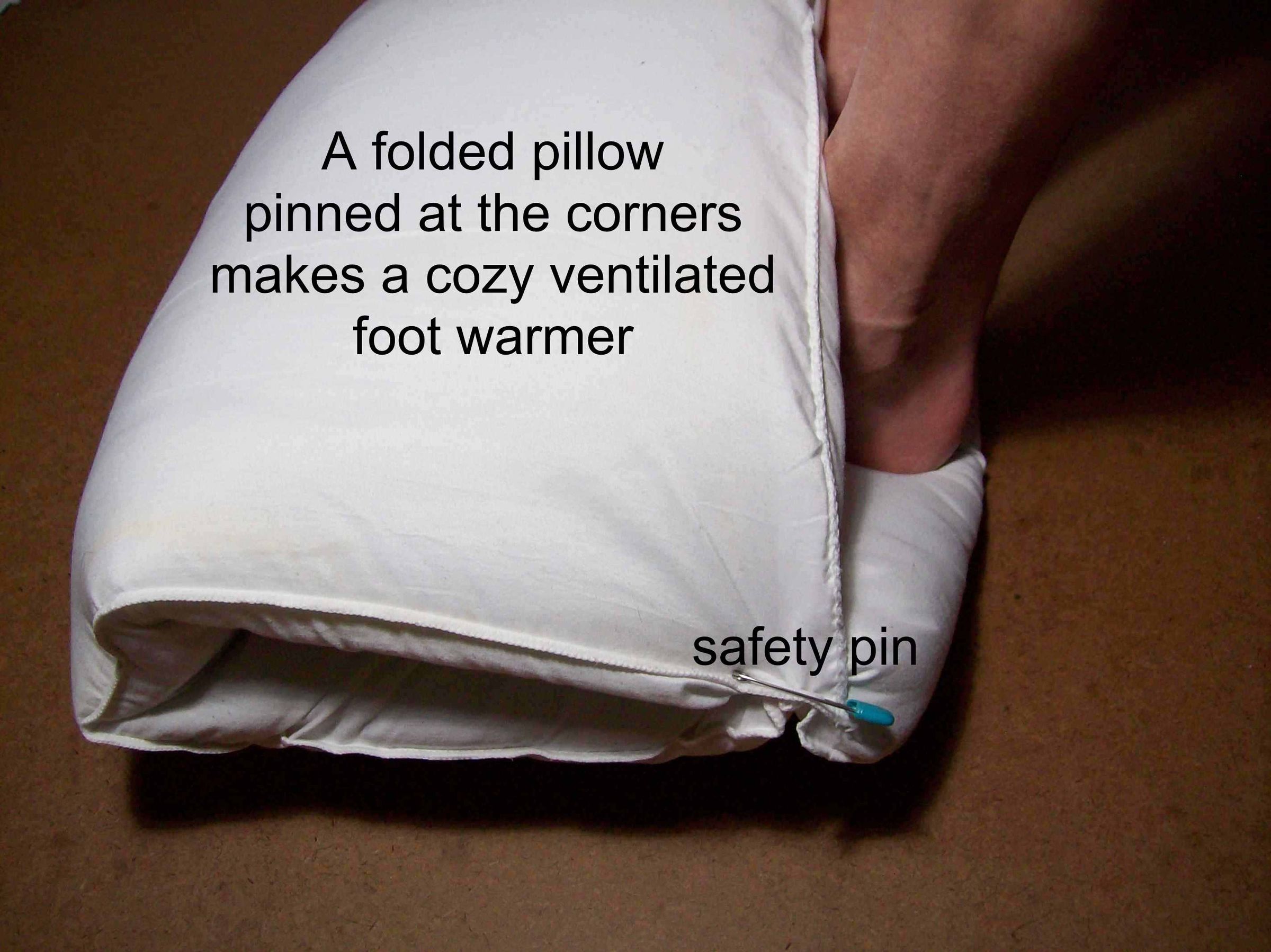 Foot Warmer - Amazingly Easy to Make